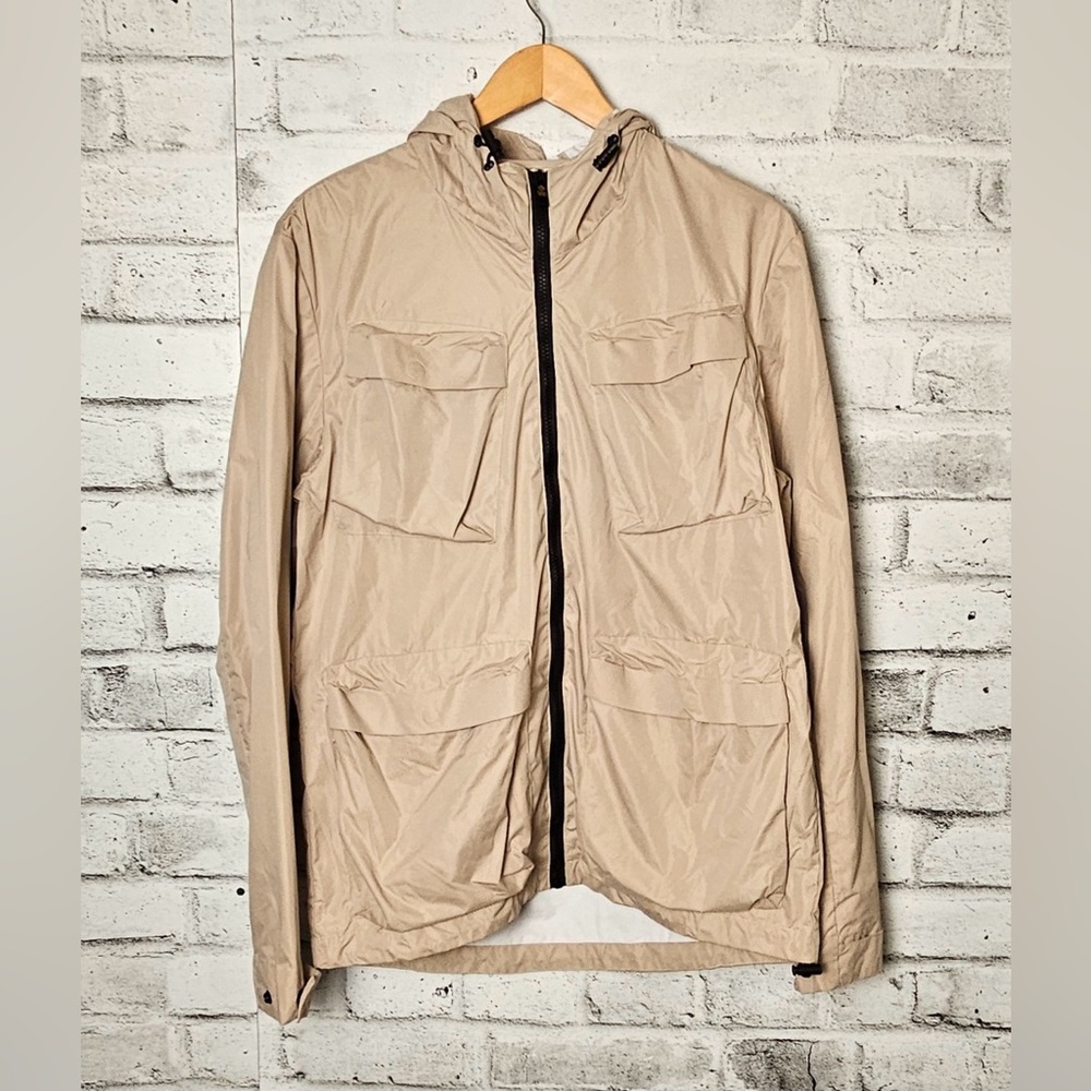 Point Zero Weather Protection Jacket Hooded Utility Coat NWT M